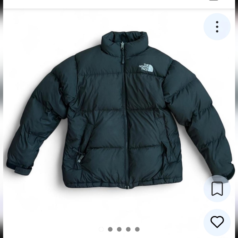 The North Face Dark Gray Puffer Jacket